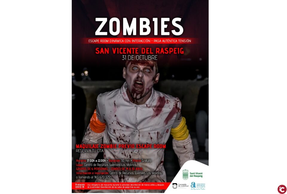 Zombies: el scape room solo apto para las personas más atrevidas