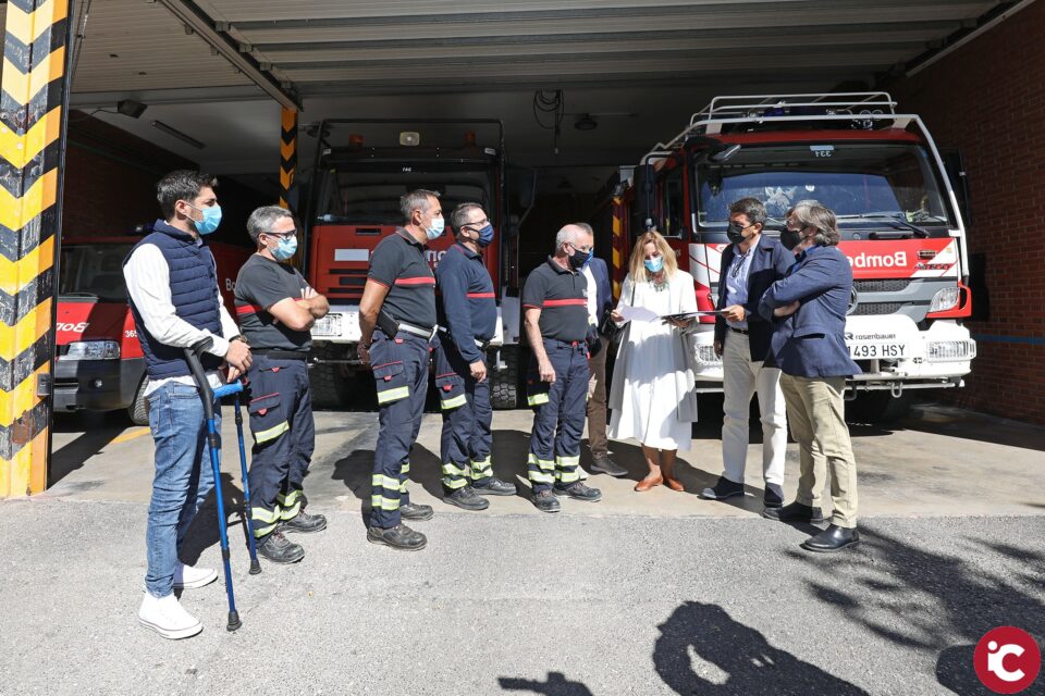 La Diputación inyectará cerca de dos millones de euros en la construcción del nuevo Parque de Bomberos de Ibi