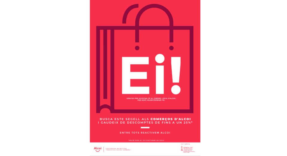 Recorrem el Centre d'Alcoi amb la Regidora de Comerç per a conéixer totes les accions per a donar suport al comerç local i de proximitat