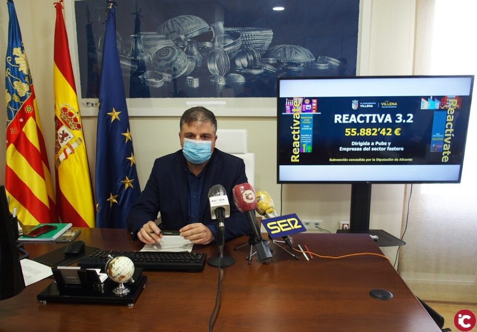 El Ayuntamiento de Villena invertirá 55.882 euros para ayudar a la artesanía festera y los pubs
