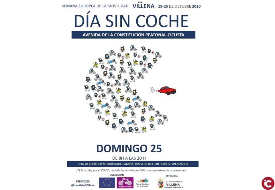 Día Sin Coche SEM 2020 en Villena