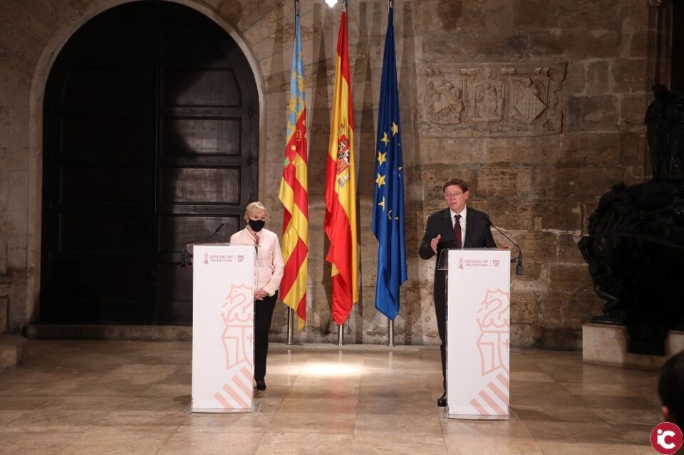 Ximo Puig encarga a la Abogacía de la Generalitat y a la Conselleria de Sanidad que definan el marco legal que permita aplicar un confinamiento nocturno para proteger la salud de la ciudadanía