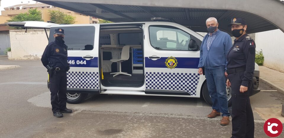 La Policía Local de Villena incorpora un nuevo vehículo de atestados