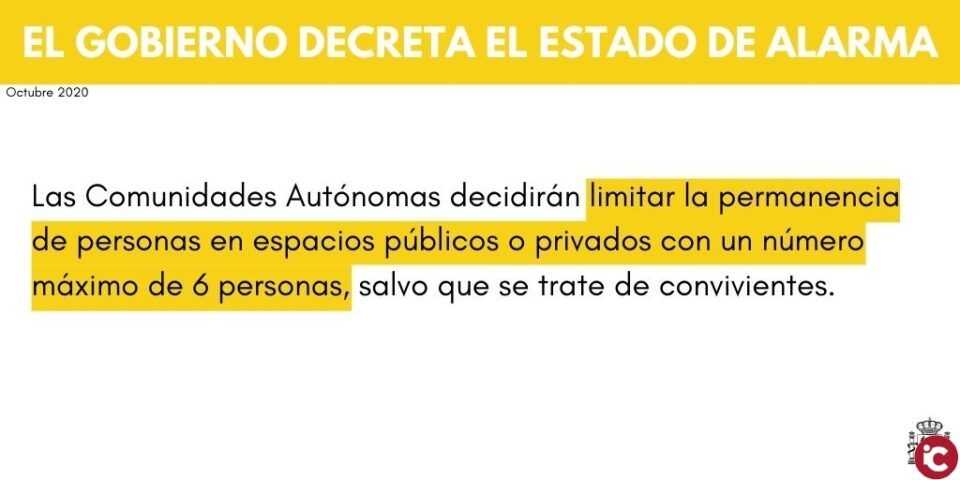 El Consejo de Ministros ha decretado el estado de alarma para hacer frente a la pandemia del Covid-19