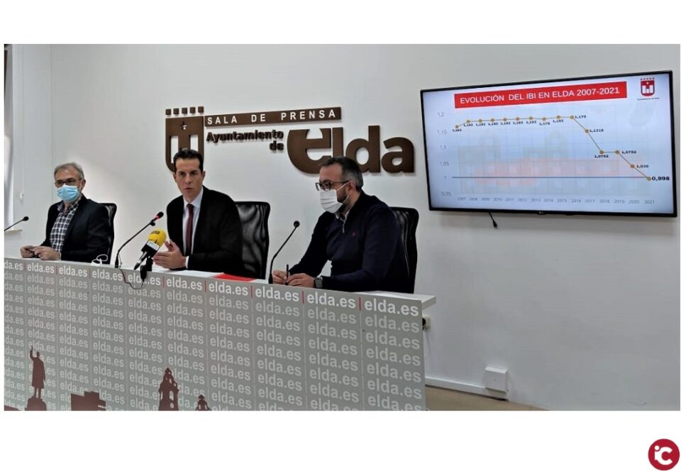El Ayuntamiento de Elda rebaja el tipo impositivo del IBI