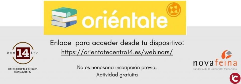 El Centro 14 lanza la campaña Oriéntate