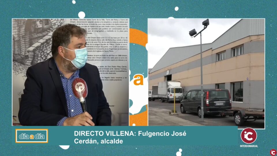 El alcalde de Villena Fulgencio Cerdán nos habla de los asuntos de actualidad de la ciudad
