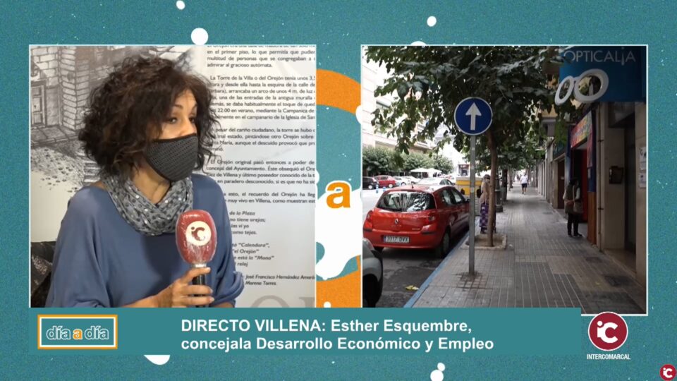 Hablamos con Esther Esquembre concejal de Desarrollo Económico y Empleo de Villena