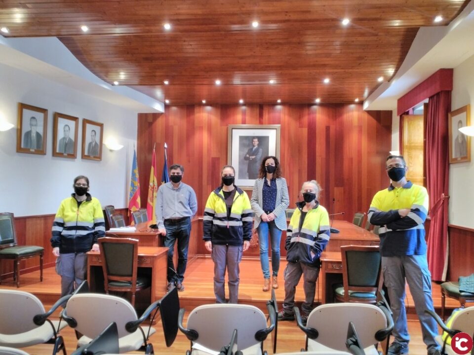 Cocentaina contracta a quatre aturats a través del programa EMCORP (AVALEM EXPERIÈNCIA)