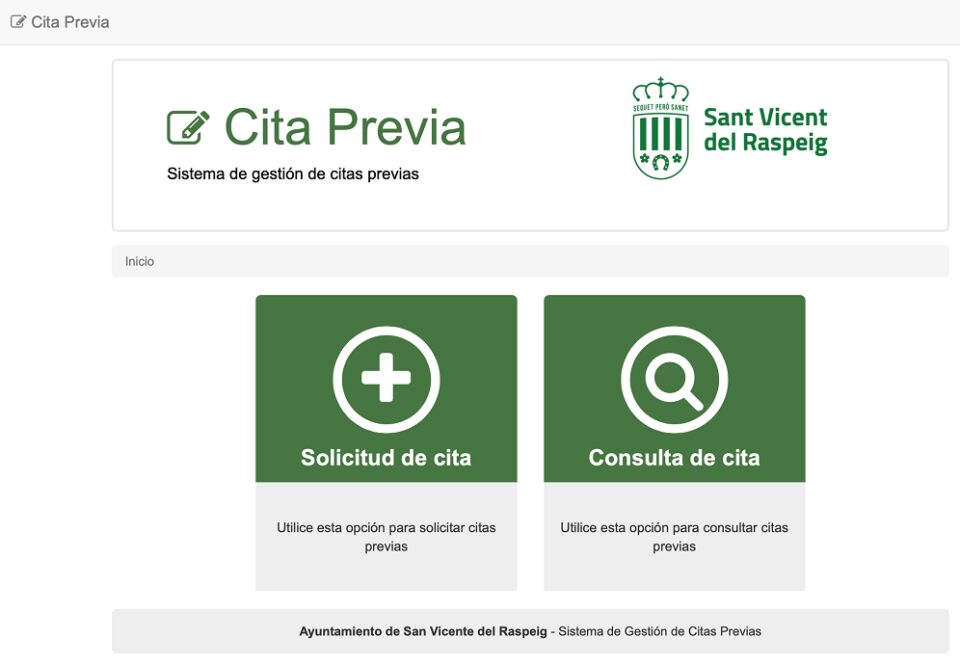 El sistema de cita previa online para la oficina de atención al ciudadano Civic ya está disponible