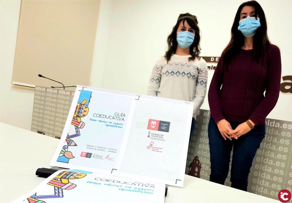 El Ayuntamiento de Elda edita una guía coeducativa para ayudar a familias y docentes a detectar el material sexista