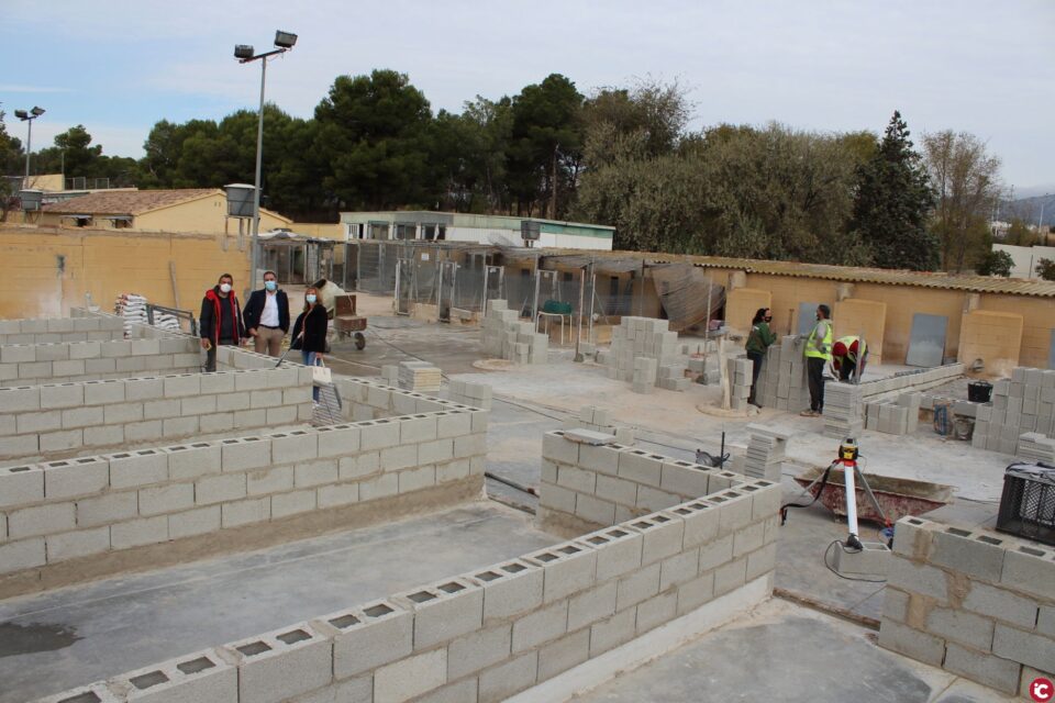 Obras de mejora en la Protectora de Animales