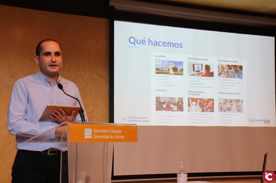 La Universitat d'Alacant posa en marxa un servei per a acabar amb les barreres digitals
