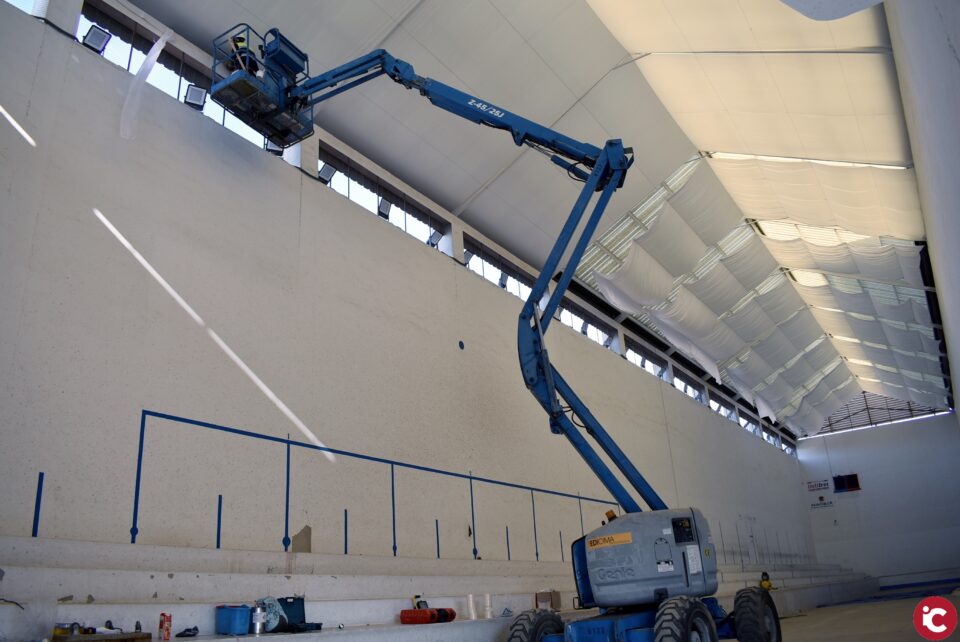 Deportes invierte 39.000 euros en mejoras del trinquete municipal tras más de 20 años sin una actuación de esta envergadura