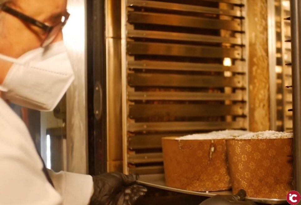 Un panettone artesanal de granada Mollar