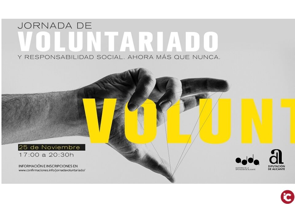 La Jornada de Voluntariado de la Diputación reconoce la implicación social de instituciones