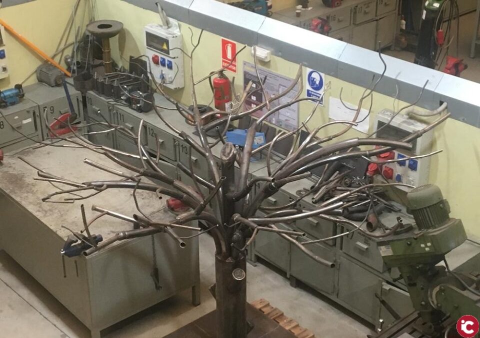 El Ayuntamiento ultima la fabricación del árbol memorial de mascotas para el parque Sergio Melgares de Playa San Juan