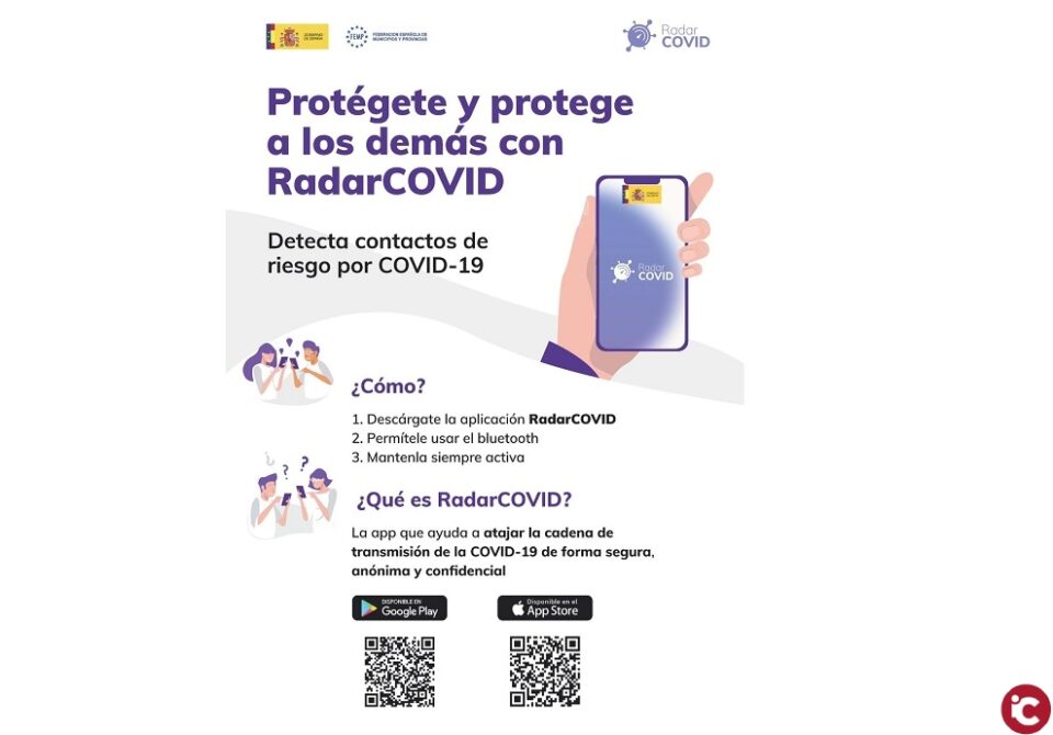 Llamamiento a la población para que se instale la aplicación Radar COVID en sus dispositivos telefónicos para controlar cadenas de contagios