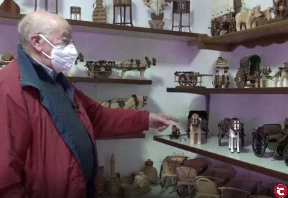 José Orgiler nos muestra su exposición particular de tallas de madera