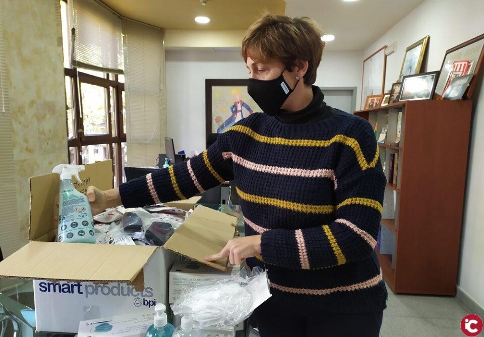 EL Ayuntamiento de Aspe destina más de 20.000 euros en material contra el Covid-19