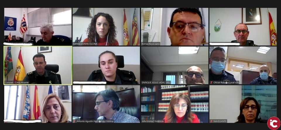 Celebració telemàtica de la Junta de Seguretat Ciutadana