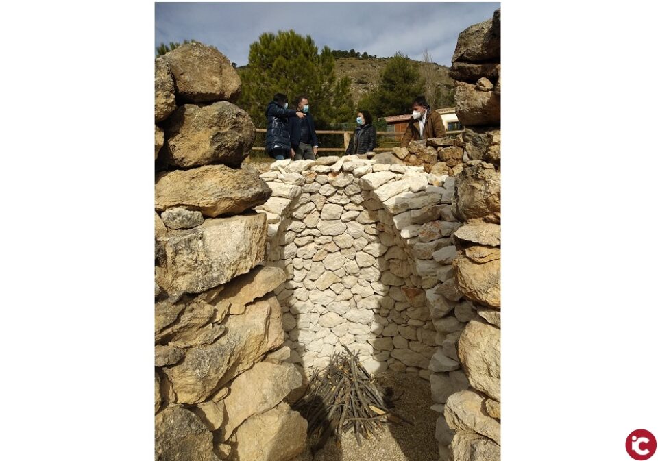 Finalizan las tareas de recuperación del horno de cal en la Estación Biológica de Torretes