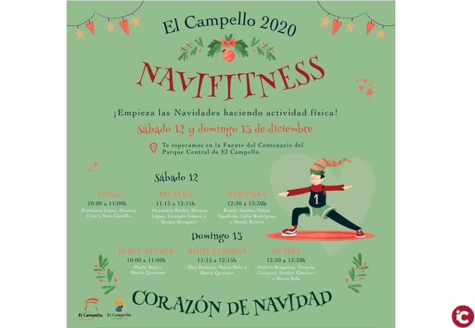 Navifitness invita a practicar ejercicio durante todo el fin de semana en el Parque Central en familia y de la forma más divertida