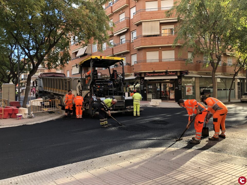 Avanzan las obras de calle Pelayo