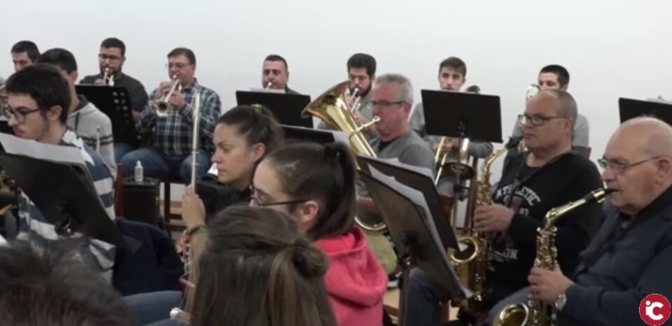 La Sociedad Musical Ruperto Chapí prepara una sesión de villancicos para cerrar el año 2020