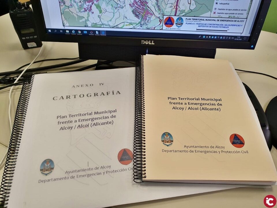 El Pla Territorial Municipal enfront d'emergències d'Alcoi ja està homologat per la Comissió de Protecció Civil de la Comunitat Valenciana