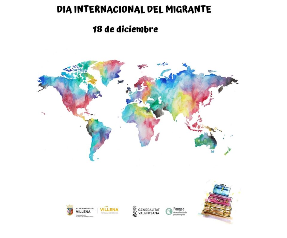 Villena alza la voz para conmemorar el Día Internacional del Migrante