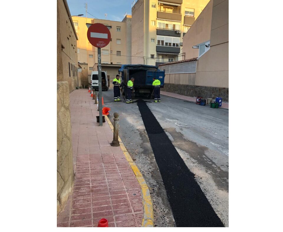 El ayuntamiento de Monóvar subsana el gran problema que presentaba la zona de tras cuartel debido a la acumulación de aguas pluviales