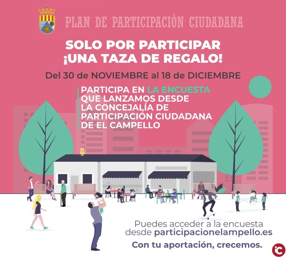 Se amplía al 27 de diciembre el plazo para responder a la encuesta ciudadana sobre el uso futuro de los inmuebles municipales y la localización del nuevo Ayuntamiento
