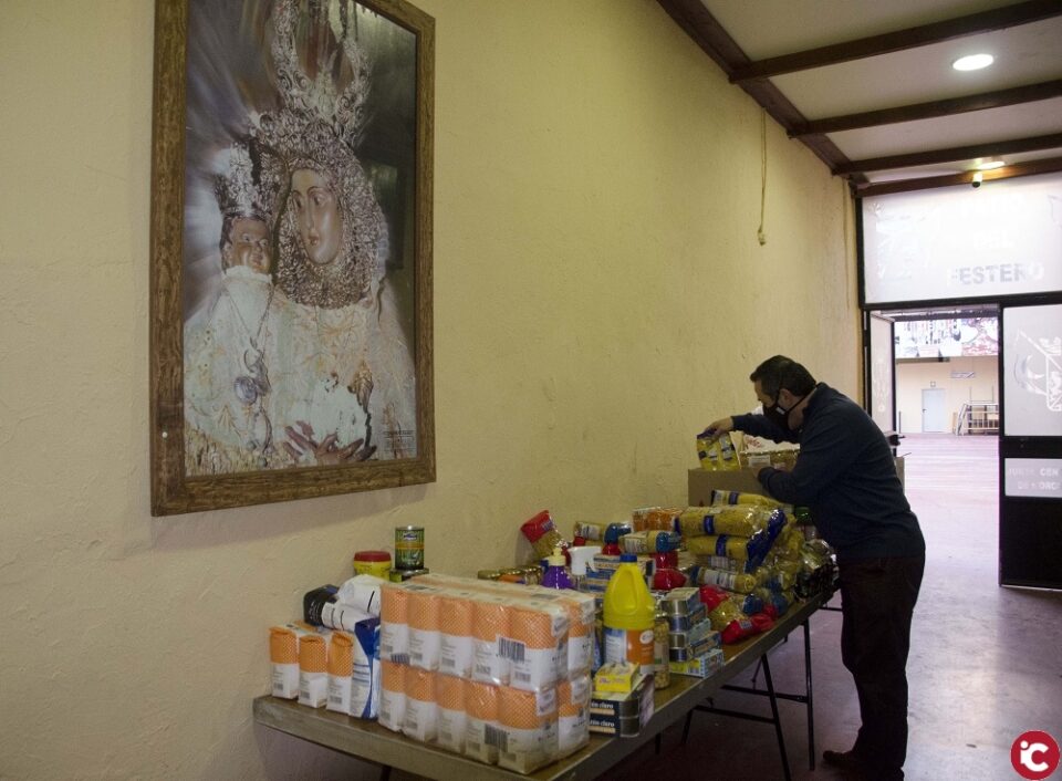 La Campaña Solidaria de Diciembre Una Navidad con mucha solidaridad recauda casi 4.000 kilos en alimentos no perecederos y productos de higiene y limpieza