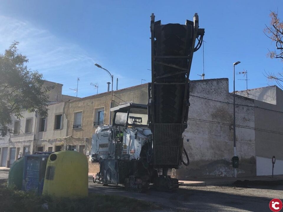 Nueva inversión en el acondicionamiento de las calles el conocido barrio de "Les cases de l'Alcalde"