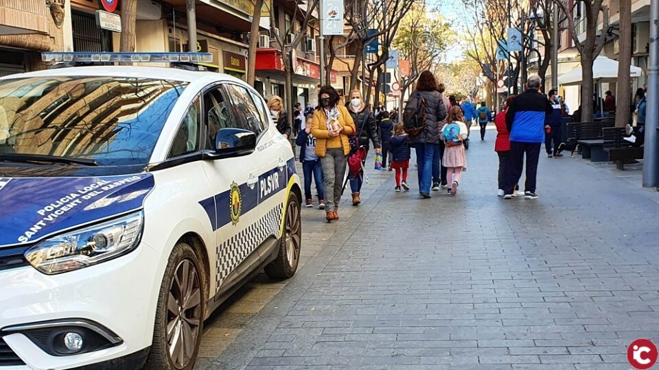 San Vicente inicia el dispositivo comercio seguro