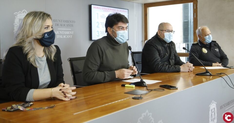 El Ayuntamiento declara el 31 de diciembre día de Alto Riesgo por la evolución de la pandemia y pone en marcha un dispositivo especial de control