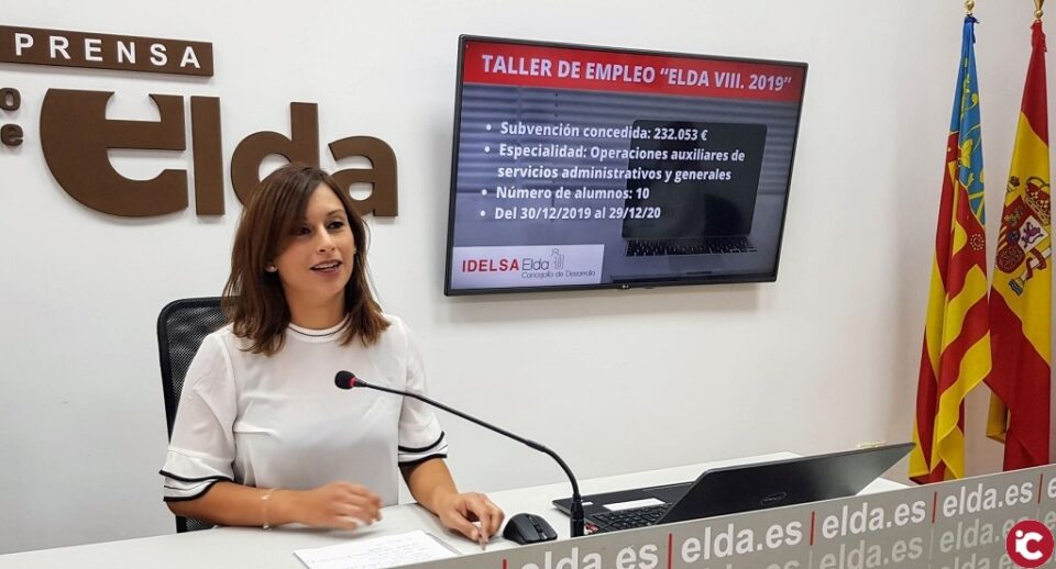 Finaliza el Taller de Empleo de auxiliar administrativo en el que han participado diez personas durante los últimos doce meses