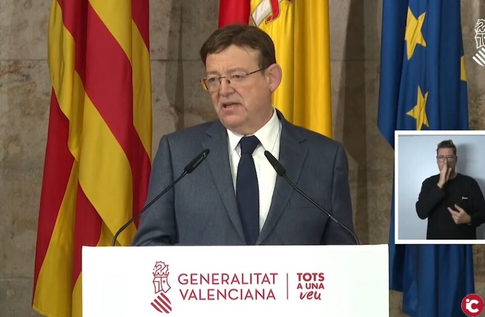 Ximo Puig hace un llamamiento a la prudencia