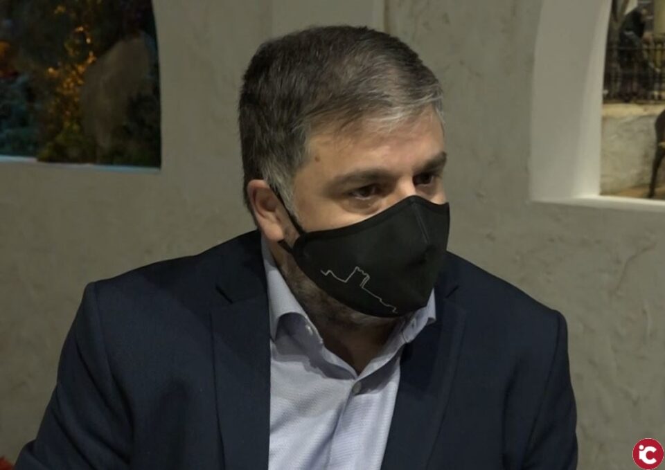 El alcalde de Villena realiza el balance político de este 2020 para las cámaras de Intercomarcal Televisión