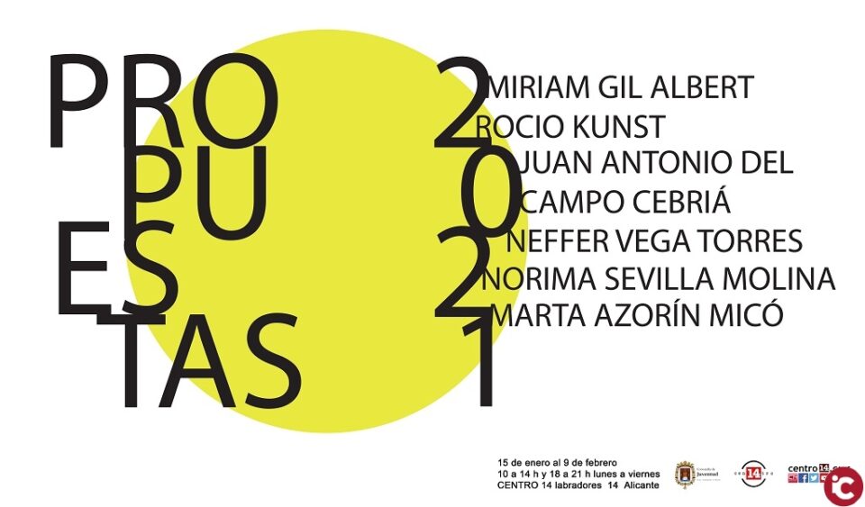 El Centro 14 acoge la exposición colectiva Propuestas 2021
