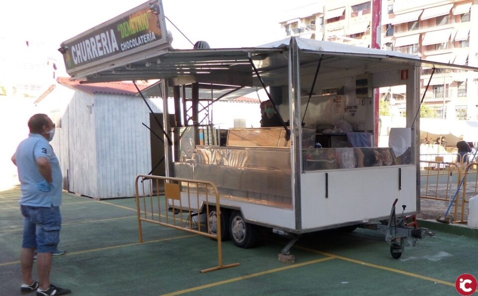 Los puestos de churros quedan exentos del pago de la tasa municipal por ocupación de la vía pública durante 2021