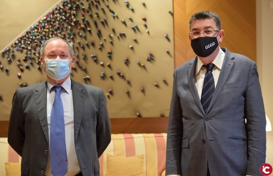 El President Morera i el Director de lAgència Antifrau analitzen els avanços contra la corrupció i la recuperació del crèdit reputacional de les institucions valencianes