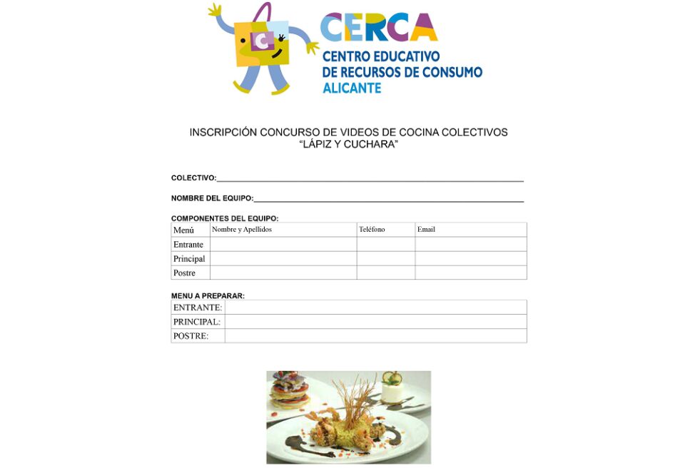 La concejalía de Comercio convoca el concurso de cocina Lápiz y Cuchara