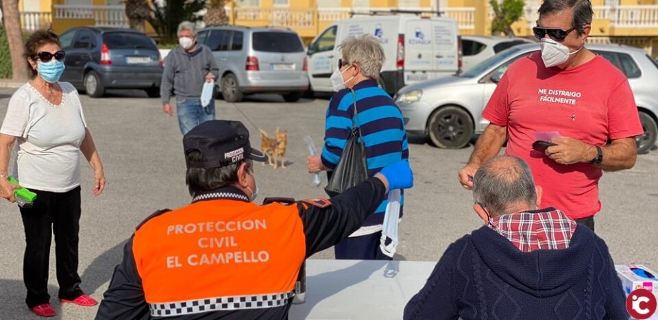 Los vecinos de El Poblet ya tienen sus mascarillas