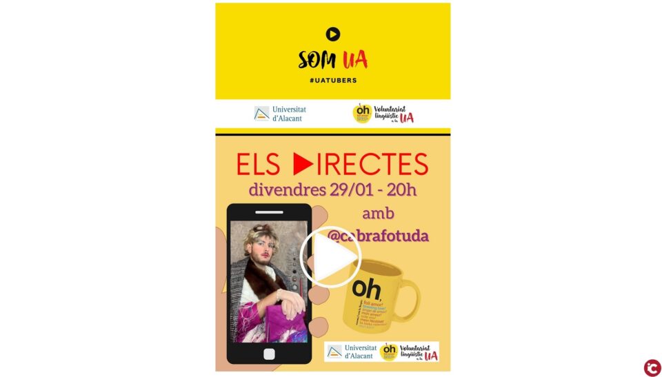 La UA reinventa les seues activitats de Voluntariat Lingüístic amb dos projectes innovadors en línia