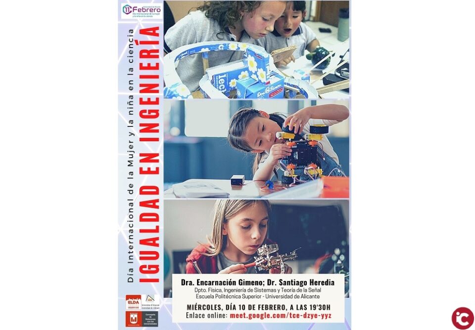 El Día Internacional de la Mujer y la Niña en la Ciencia será el eje de las actividades de la Sede Universitaria de Elda de la Universidad de Alicante en el mes de febrero