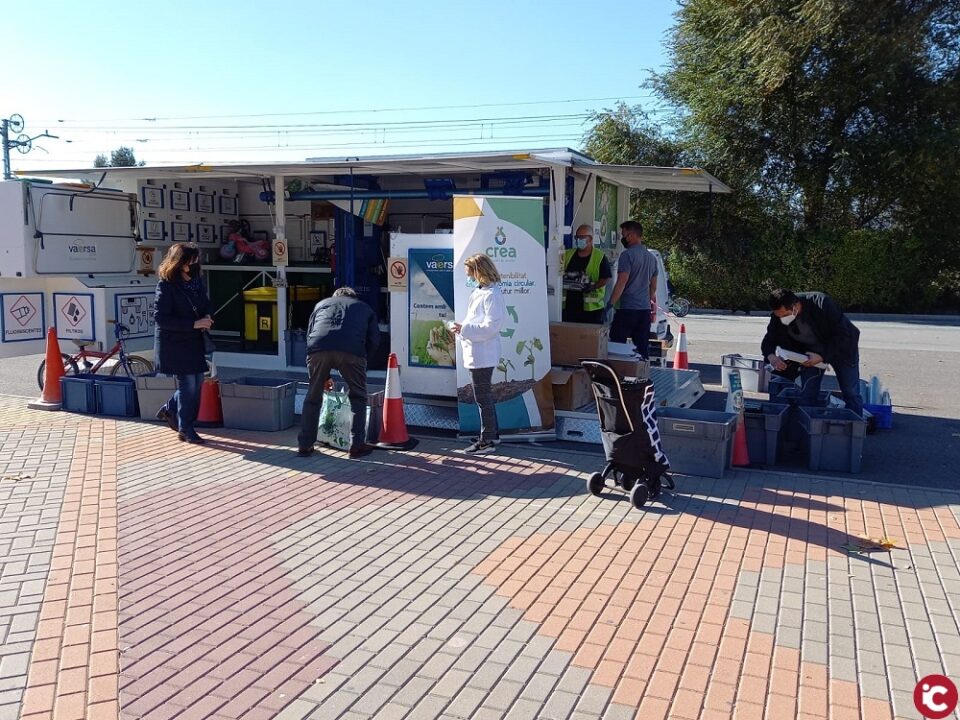 Los ecoparques móviles del Consorcio Crea recogen 229 toneladas de residuos con las aportaciones ciudadanas