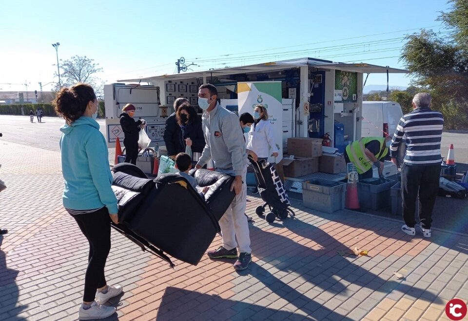 Los ecoparques móviles del Consorcio Crea recogen 229 toneladas de residuos con las aportaciones ciudadanas