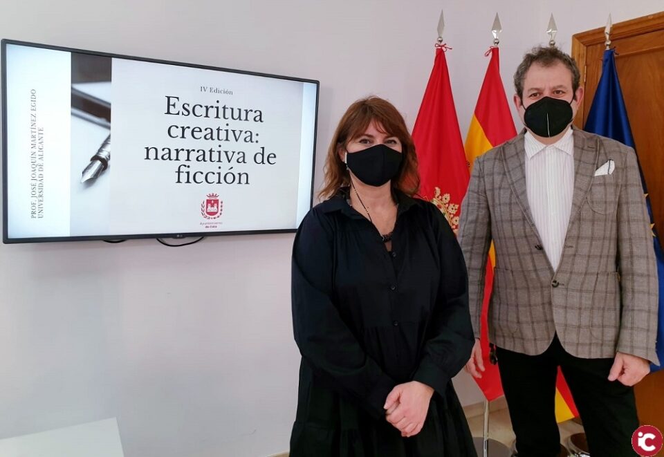 La Concejalía de Cultura organiza la cuarta edición del Taller de Escritura Creativa dedicado al estudio de la narrativa de ficción